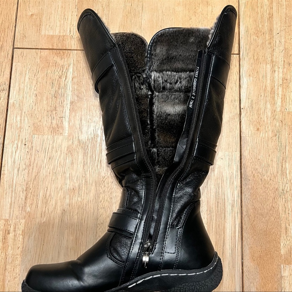 Black Wanderlust Gabrielle 2 Tall Boot ~ Size 7 - Picture 12 of 12
